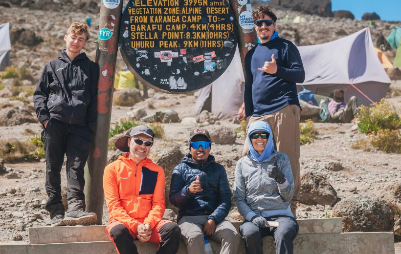 Kilimanjaro Lemosho Route 7 Days