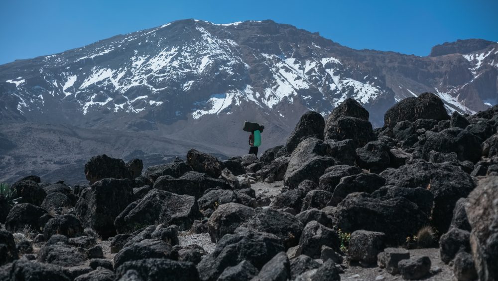 Is Climbing Kilimanjaro Worth It showing trekkers reaching summit of Mount Kilimanjaro Tanzania