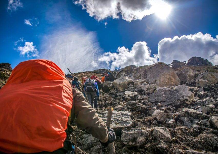 Affordable Kilimanjaro tour 2026 climbers hiking Mount Kilimanjaro on a budget route