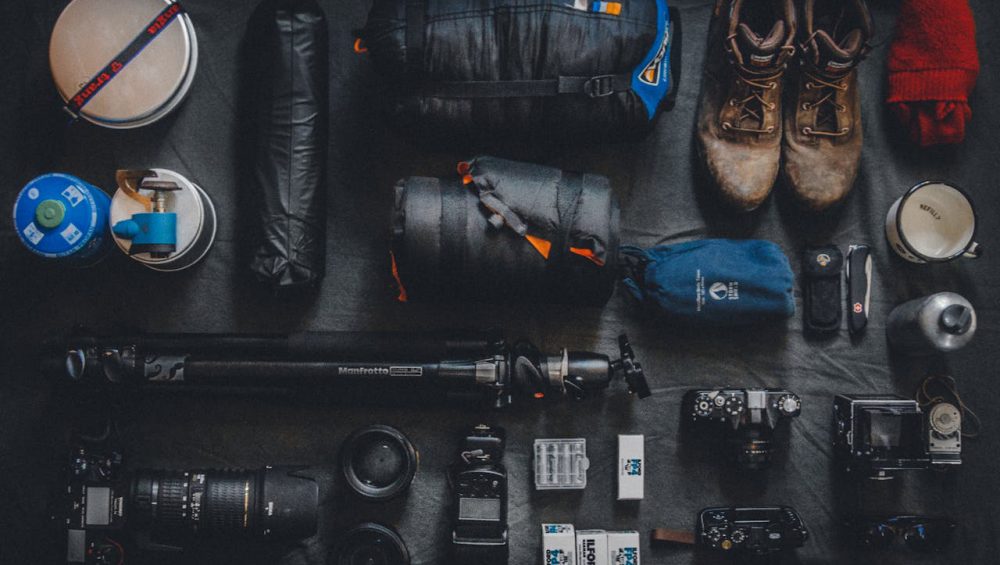 Kilimanjaro packing list for beginners showing essential hiking gear and clothing for mountain climb