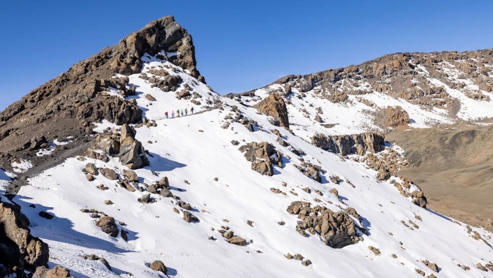 People asking common questions before climbing Mount Kilimanjaro adventure preparation guide