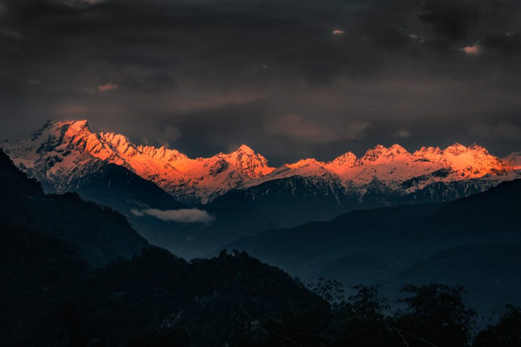 Baintha Brakk, one of the hardest and most dangerous mountains to climb, rises above Pakistan's Karakoram Range.