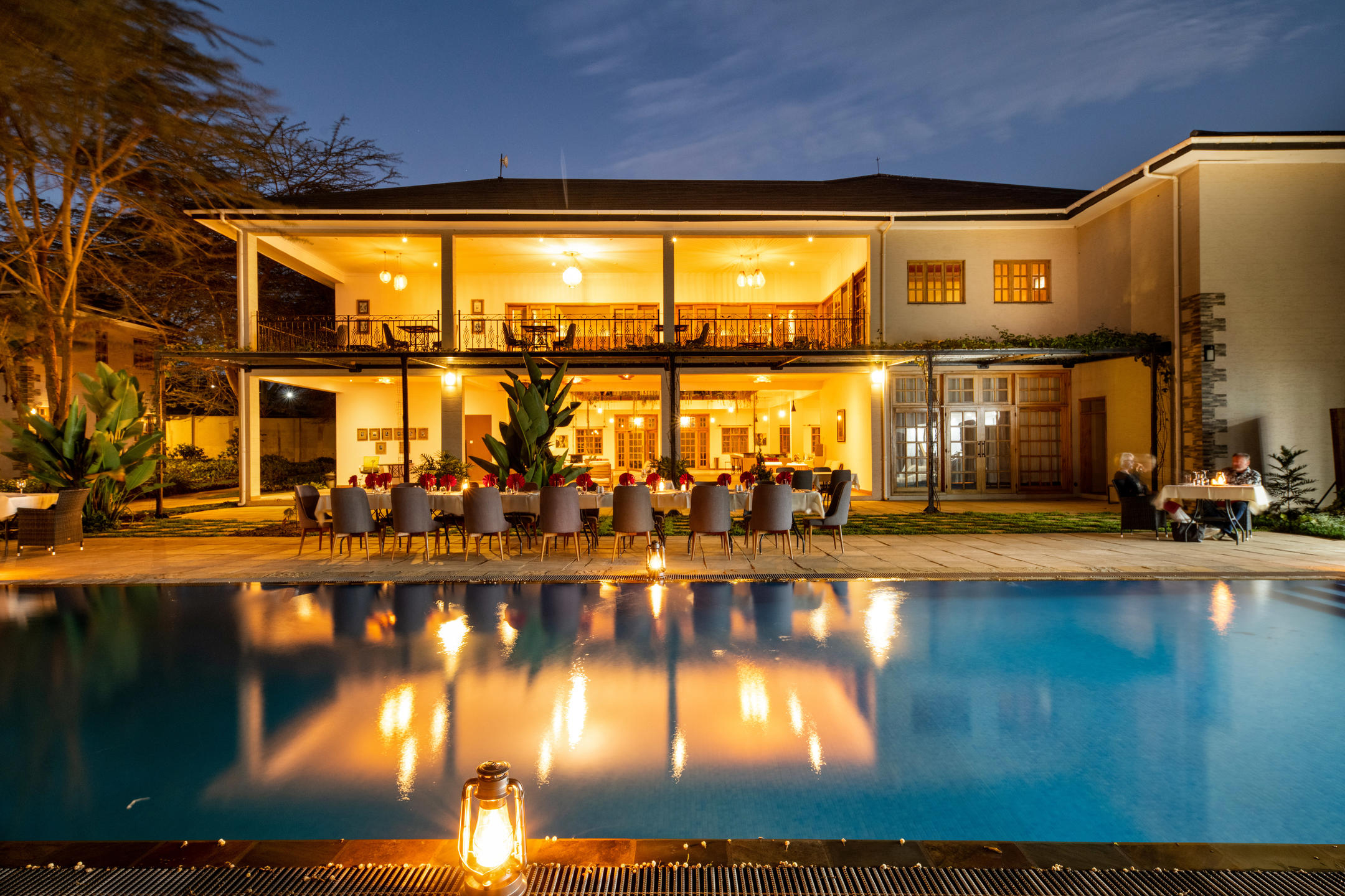 Kahawa House Hotel in Arusha Tanzania offering comfortable rooms and mountain trekking accommodation services