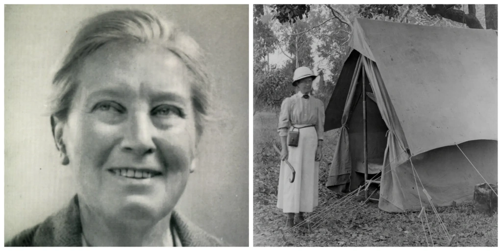 Portrait of Sheila MacDonald, the first woman to climb Mount Kilimanjaro and reach the summit in 1927.