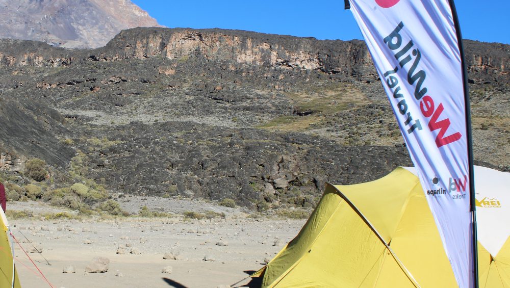 9-Day Lemosho Route itinerary showing daily trekking stages and overnight camps