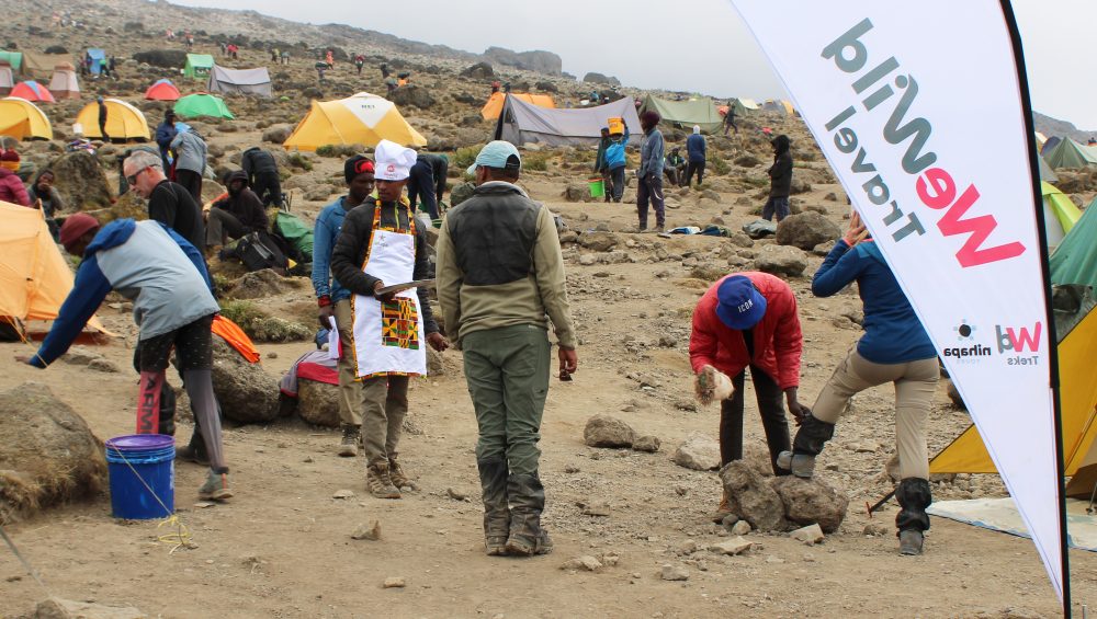 Northern Circuit Route map showing Kilimanjaro camps, trails, summit, and scenic landscapes.